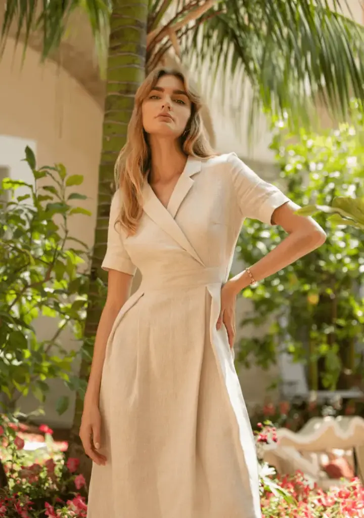 夏季亞麻連衣裙（限量版）