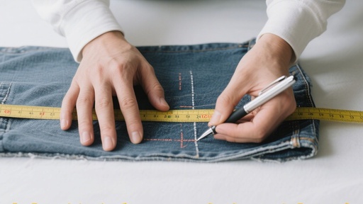 褶邊縮短（連衣裙/褲子）